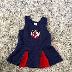 Boston Red Sox Navy and Red Dress 3T
